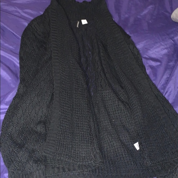 Sweaters - Dark grey cardigan